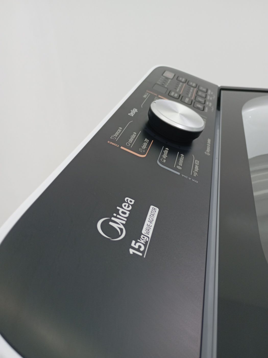 LAVADORA MIDEA LAVADORA TOP LOAD 15KG - BRANC