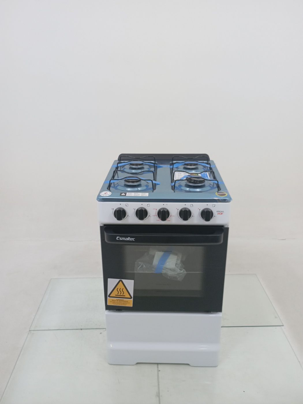 FOGAO ESMALTEC 4120 4 BOCAS IDEAL POP ACENDIM