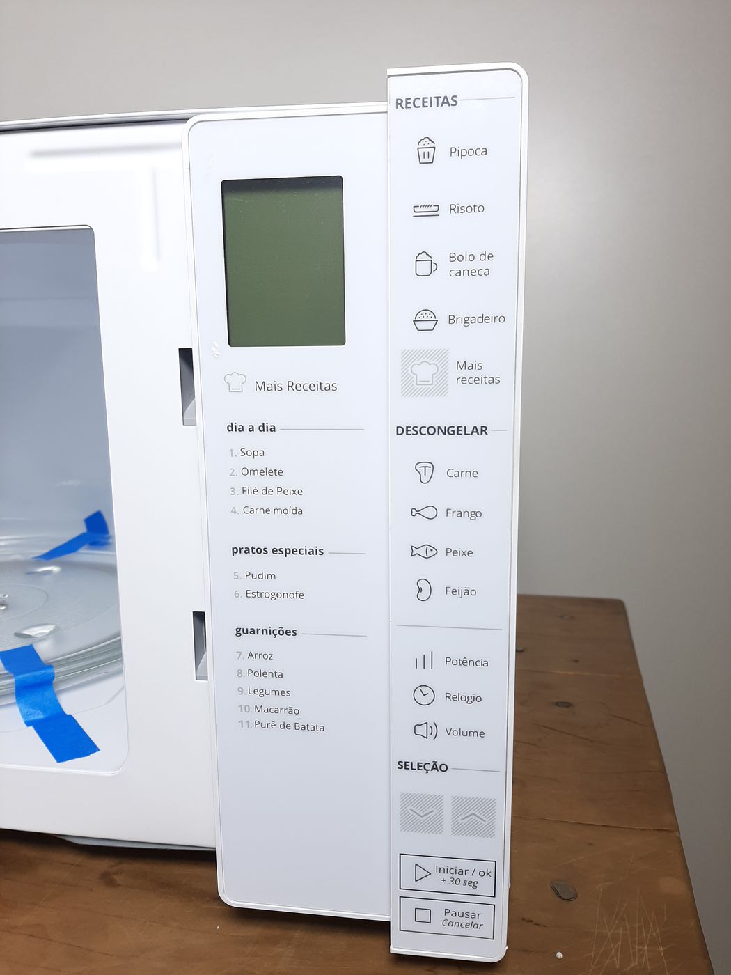 MICRO-ONDAS BRASTEMP 45 L - BRANCO