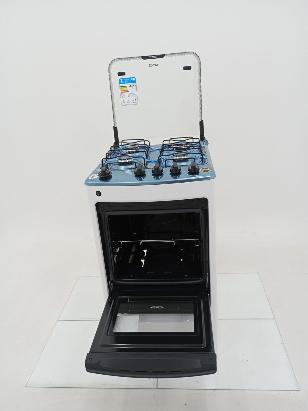 FOGAO CONSUL A GAS 4 BOCAS C/ ACENDIMENTO AUT