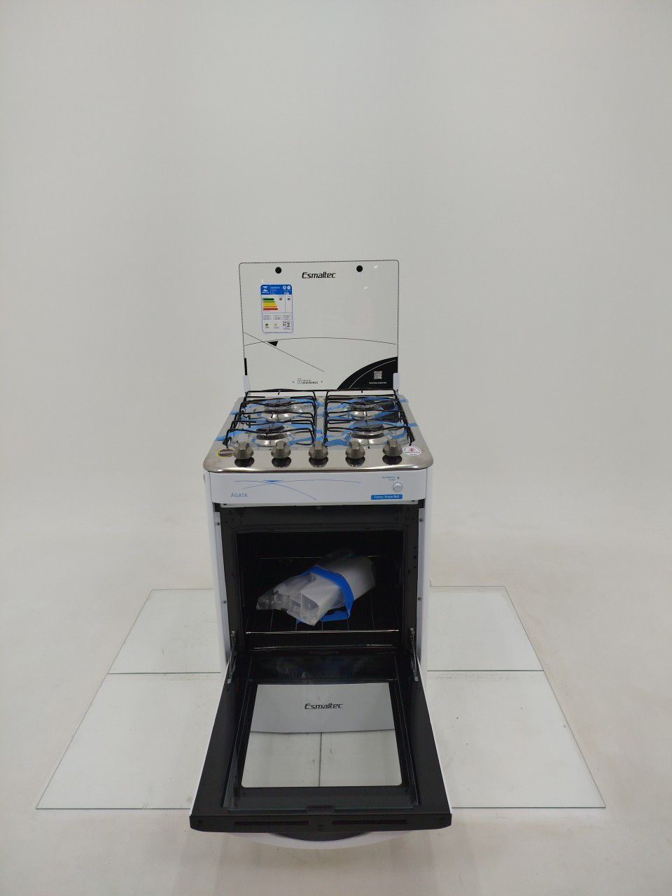 FOGAO ESMALTEC AGATA A GAS C/ ACENDIMENTO AUT