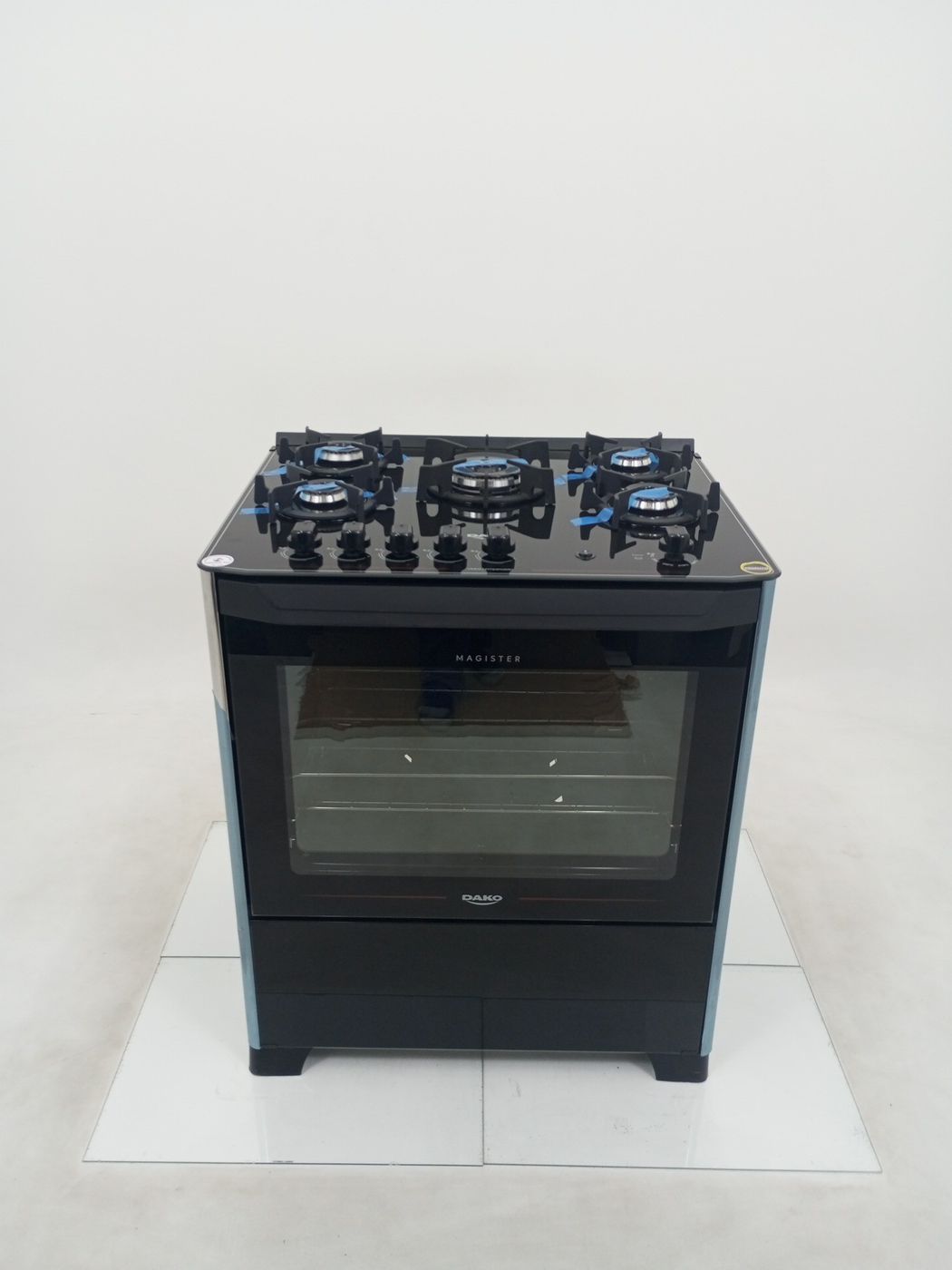 FOGAO DAKO 5 BOCAS MESA DE VIDRO MAGISTER - P