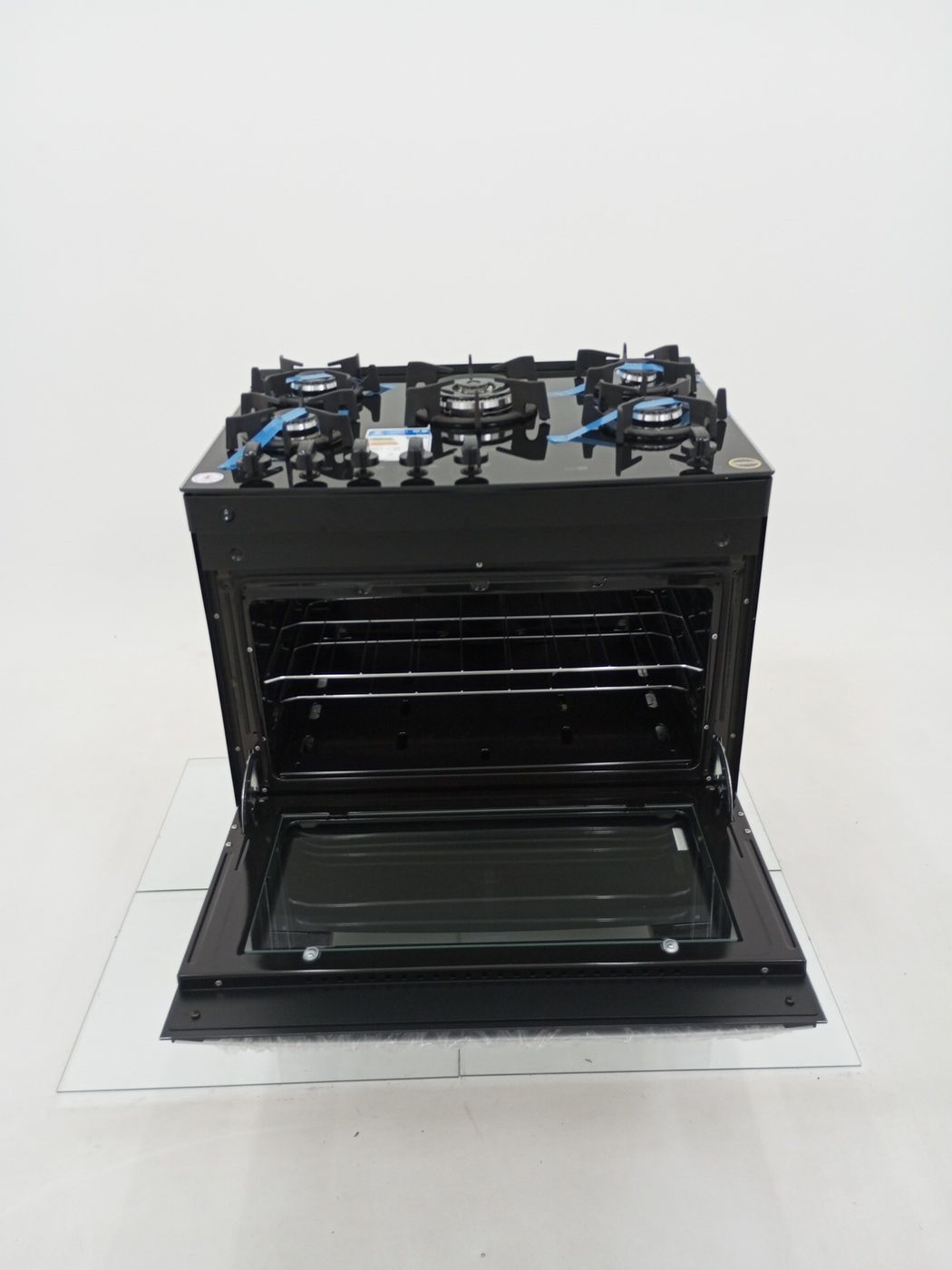 FOGAO ATLAS 5 BOCAS COM MESA DE VIDRO AGILE U