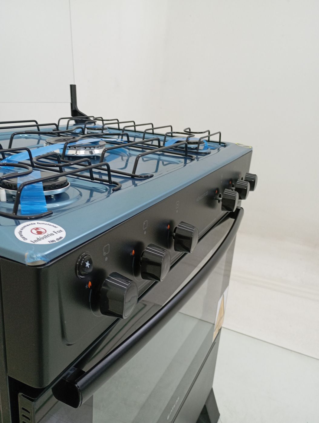 FOGAO ATLAS 5 BOCAS MESA DE ACENDIMENTO AUTOM