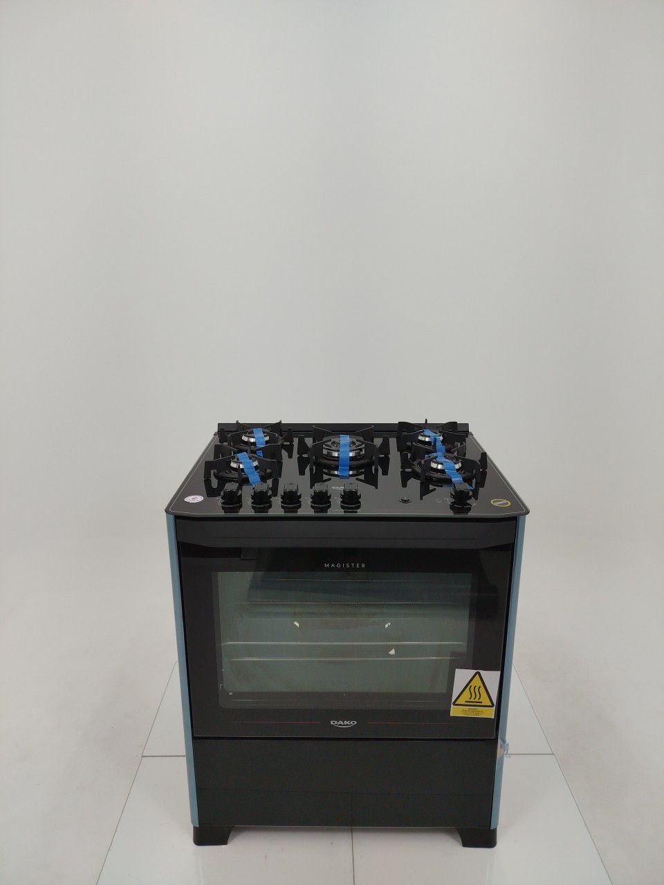 FOGAO DAKO 5 BOCAS MESA DE VIDRO MAGISTER - P