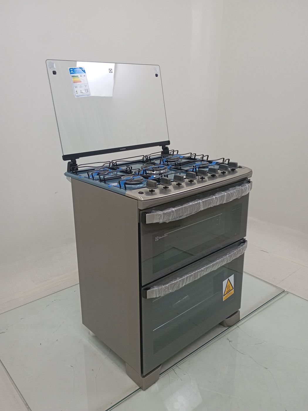 FOGAO ELECTROLUX FE5DC 5 BOCAS DUPLO FORNO PE