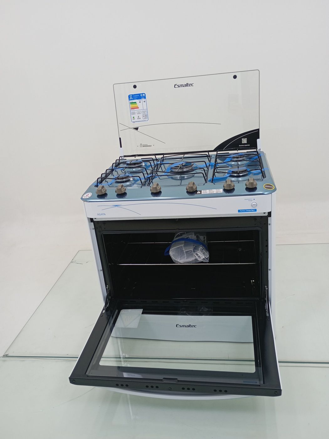 FOGAO ESMALTEC AGATA A GAS C/ ACENDIMENTO AUT