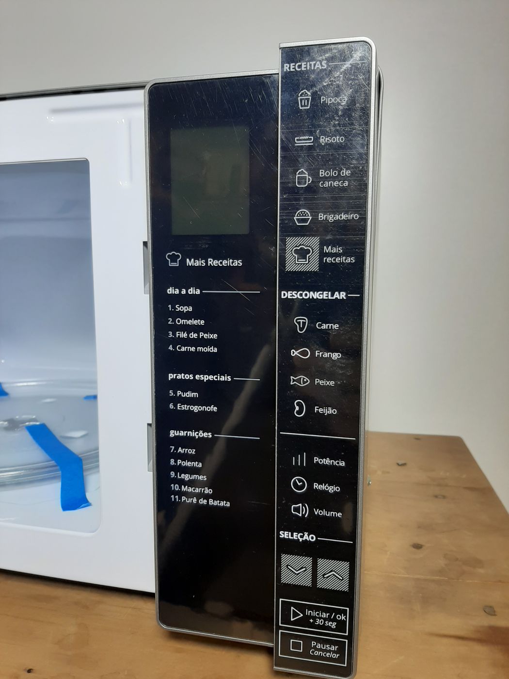 MICRO-ONDAS BRASTEMP 45 L - INOX