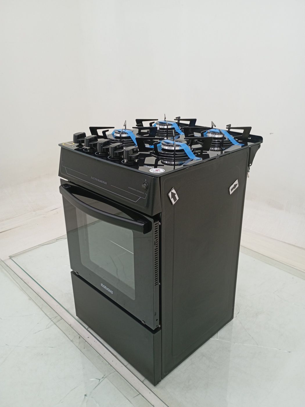 FOGAO ITATIAIA ELECTRA GLASS PLUS 4Q PTO - PR