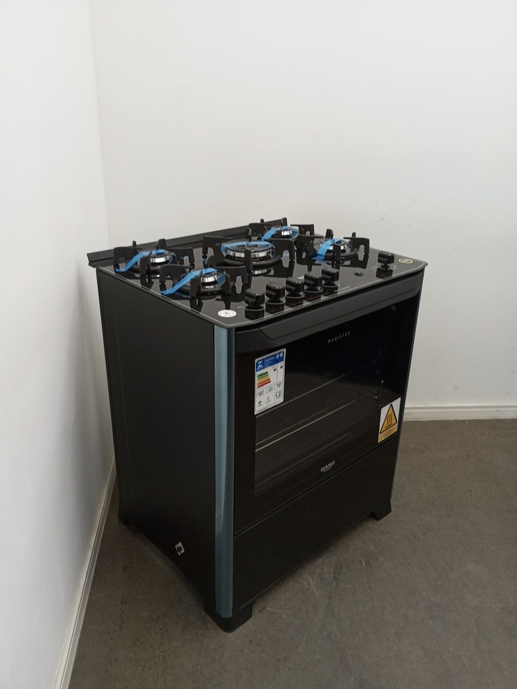 FOGAO DAKO 5 BOCAS MESA DE VIDRO MAGISTER - P