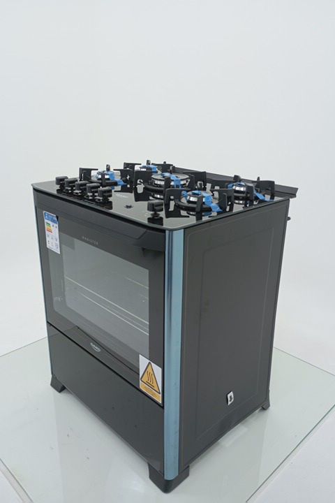FOGAO DAKO 5 BOCAS MESA DE VIDRO MAGISTER - P