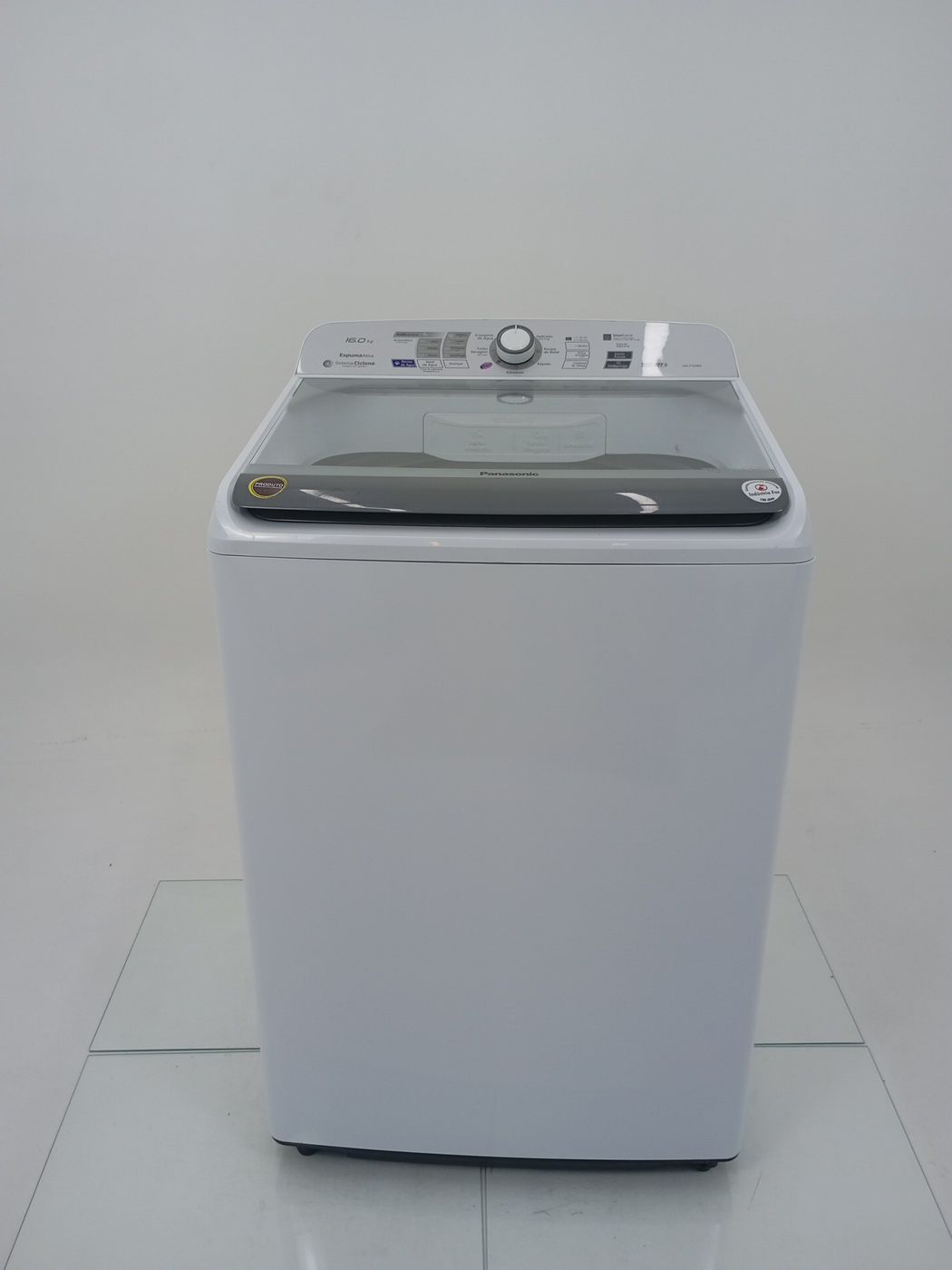 LAVADORA PANASONIC 16KG C/ 9 PROGRAMAS DE LAV