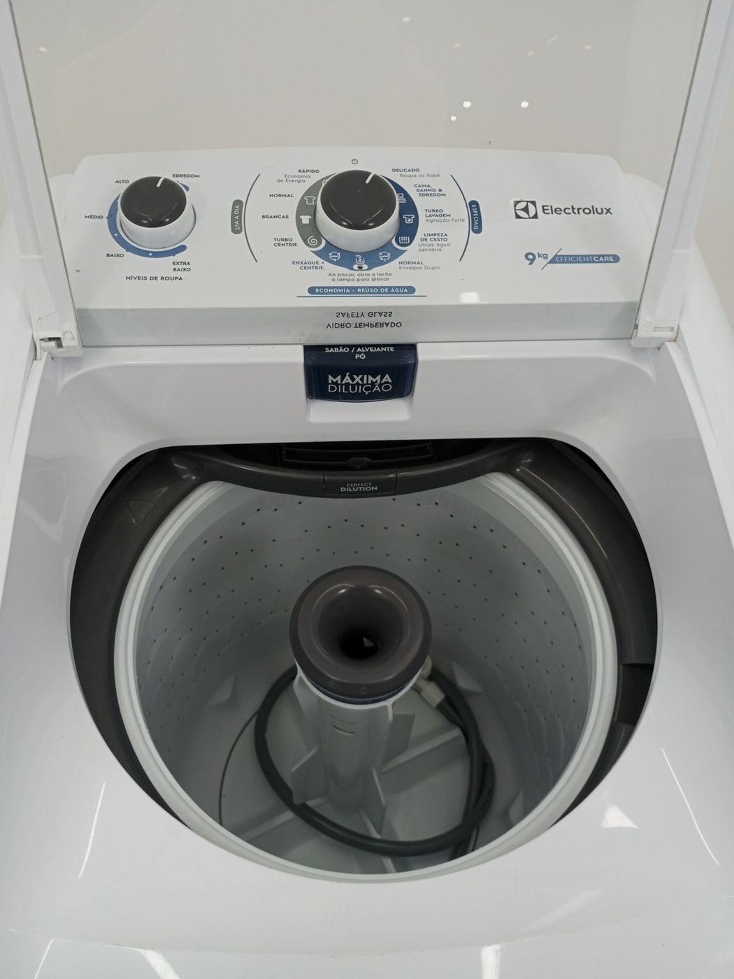 LAVADORA ELECTROLUX LED09 9KG EFFICIENT CARE 