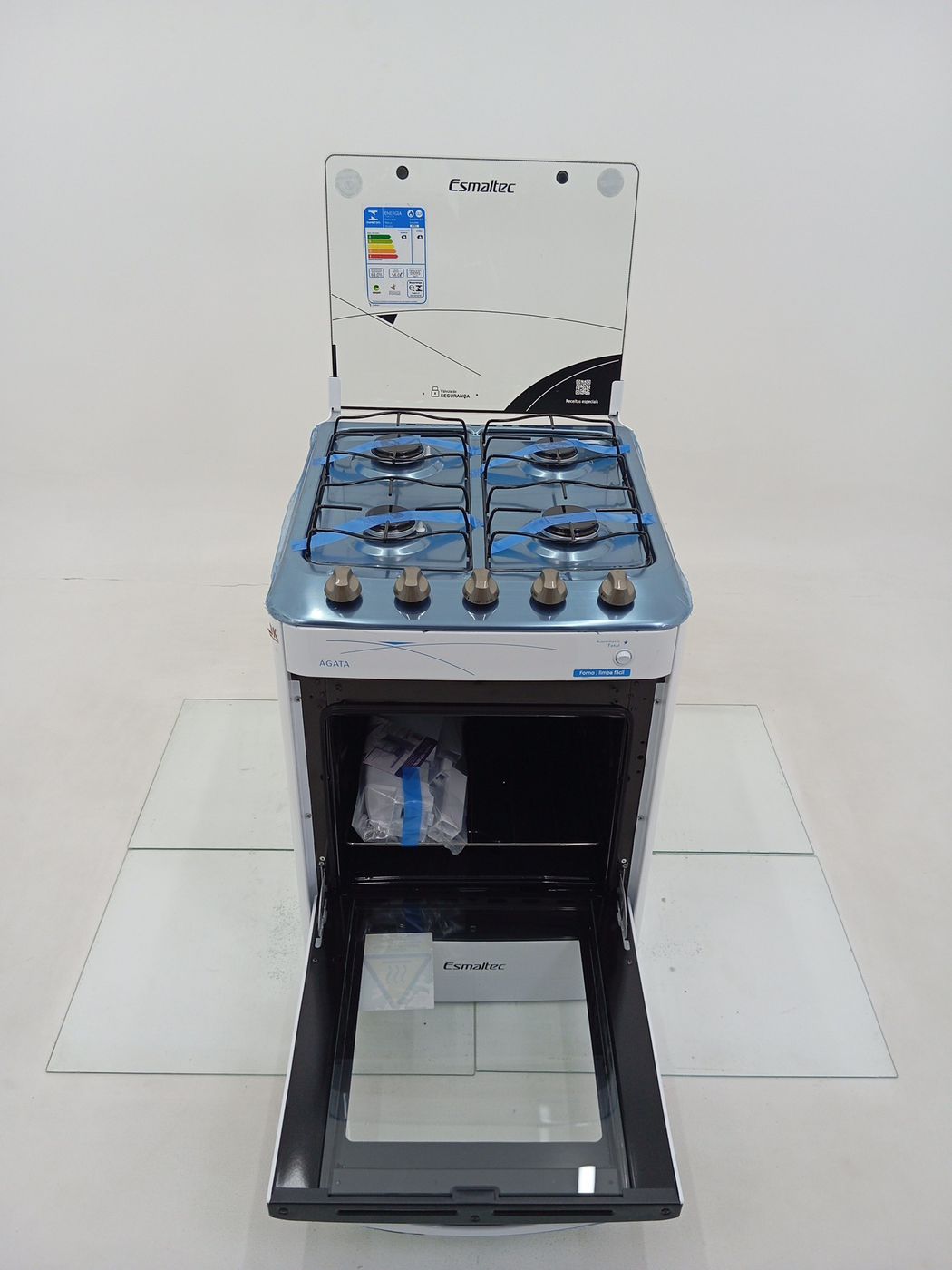FOGAO ESMALTEC AGATA A GAS C/ ACENDIMENTO AUT