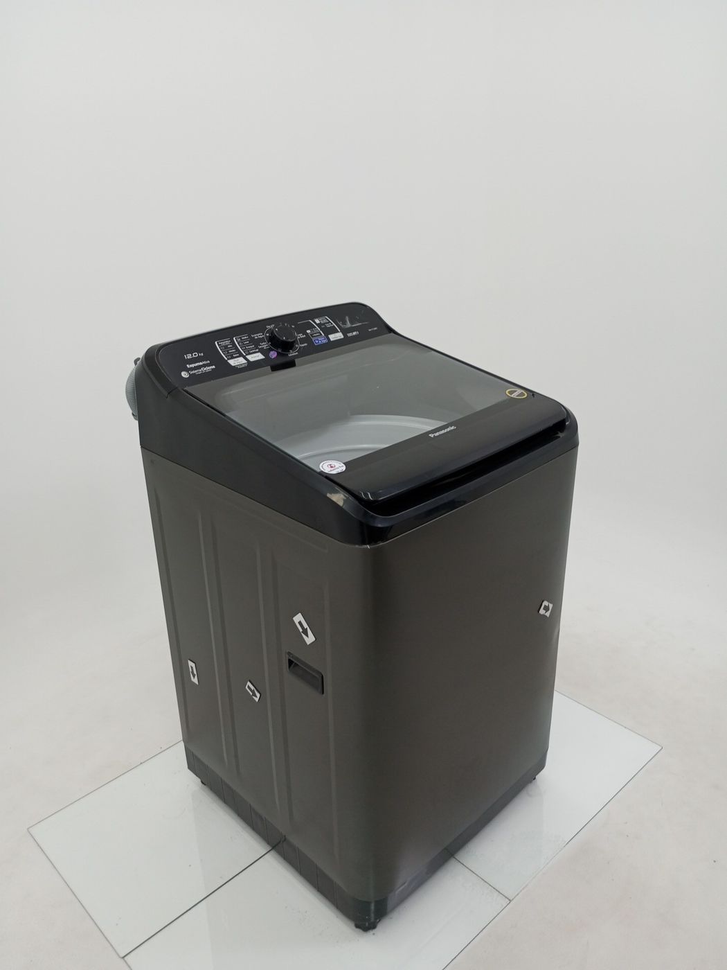 LAVADORA PANASONIC 12KG C/ PROGRAMA VANISH - 