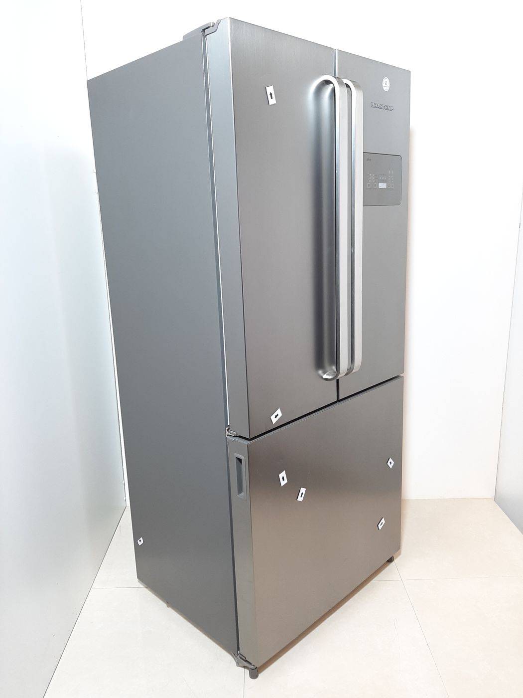 REFRIGERADOR BRASTEMP 3PORTAS 540L PL - INOX