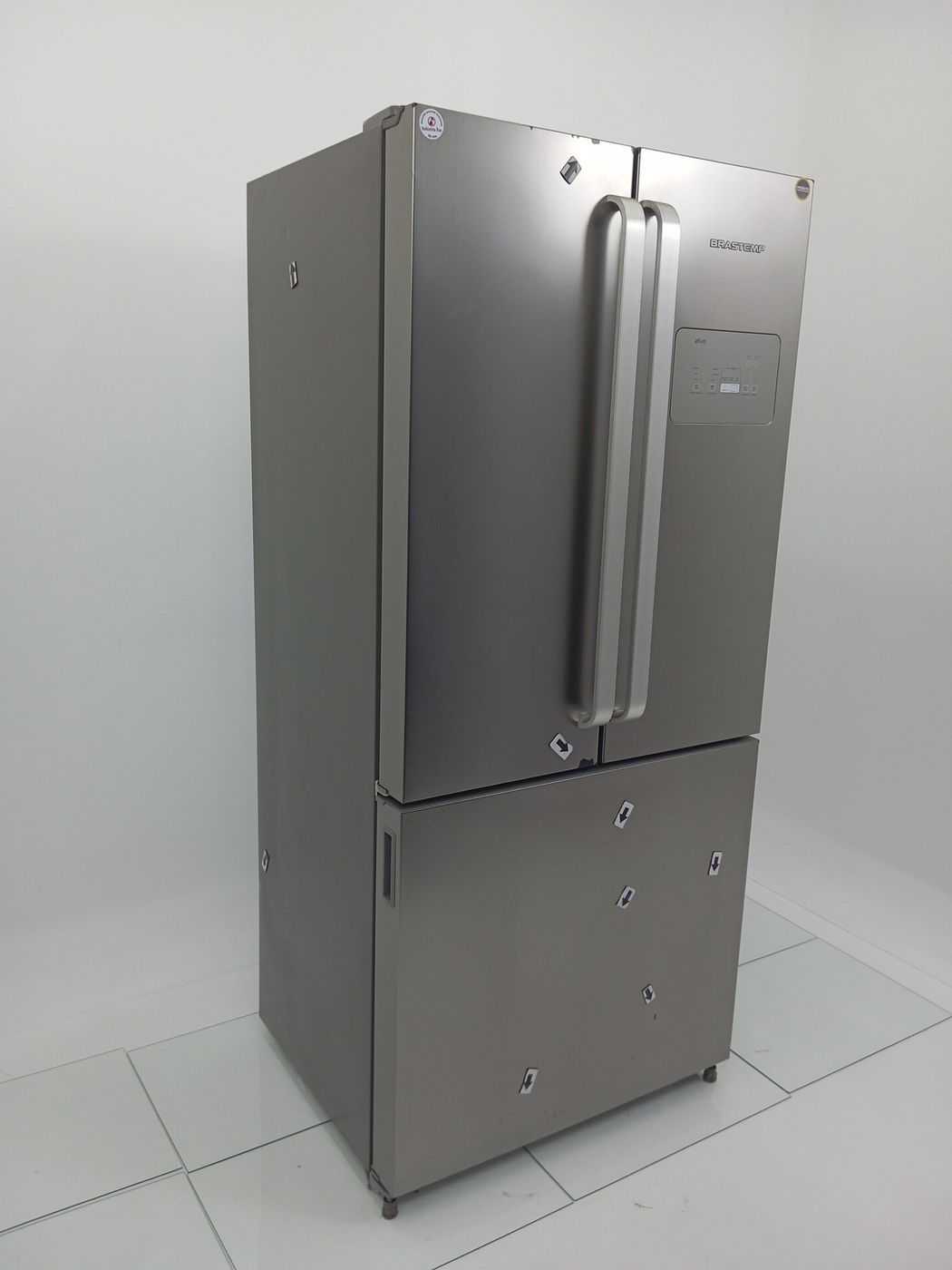 REFRIGERADOR BRASTEMP 540L FROST FREE SIDE IN