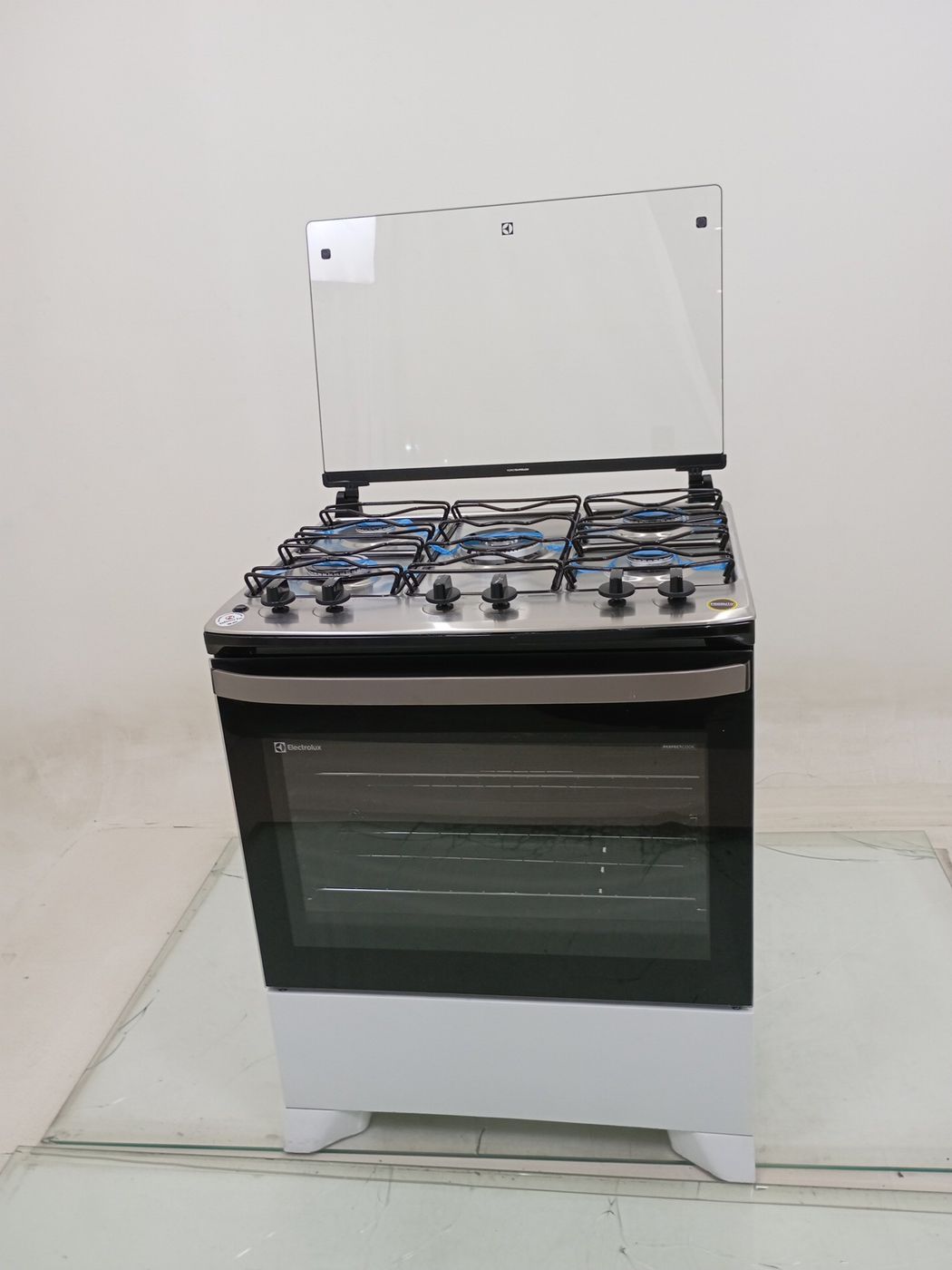 FOGAO ELECTROLUX FE5IB 5 BOCAS MESA INOX PERF