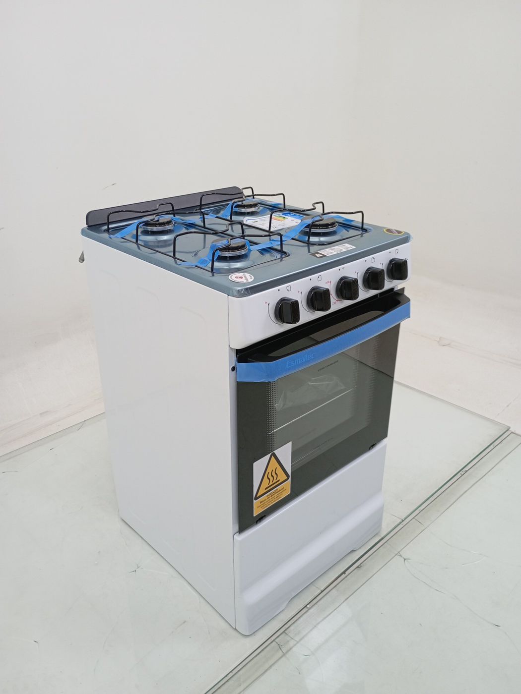 FOGAO ESMALTEC 4120 4 BOCAS IDEAL POP ACENDIM