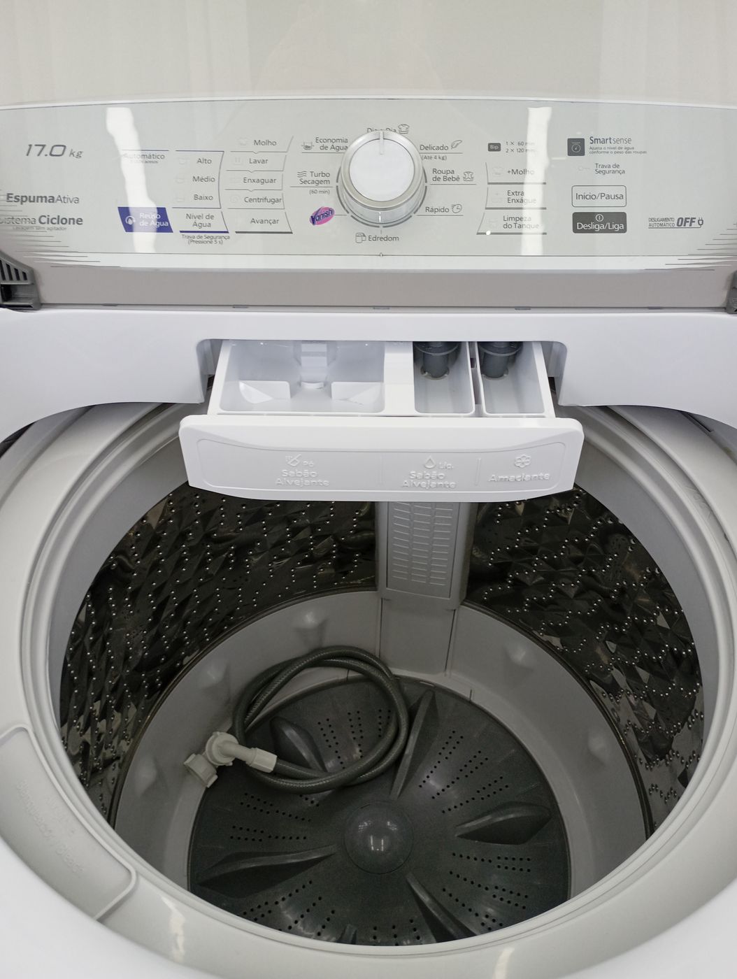 LAVADORA PANASONIC LAVAGEM INTELIGENTE 17KG -