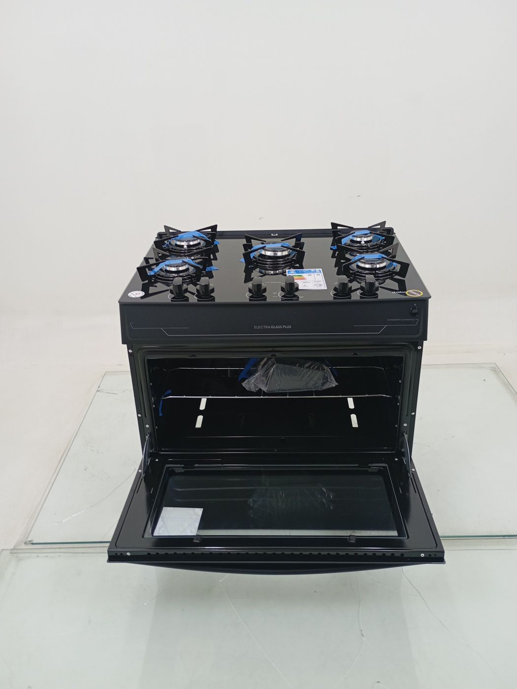 FOGAO ITATIAIA 5 BOCAS ELECTRA GLASS PLUS - P