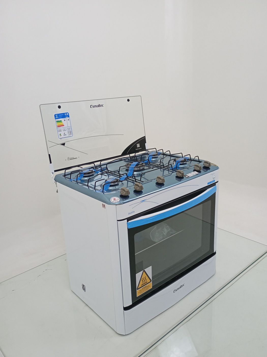 FOGAO ESMALTEC AGATA A GAS C/ ACENDIMENTO AUT