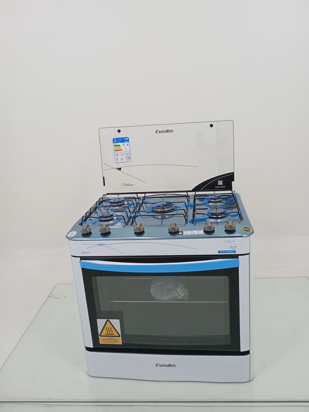 FOGAO ESMALTEC AGATA A GAS C/ ACENDIMENTO AUT