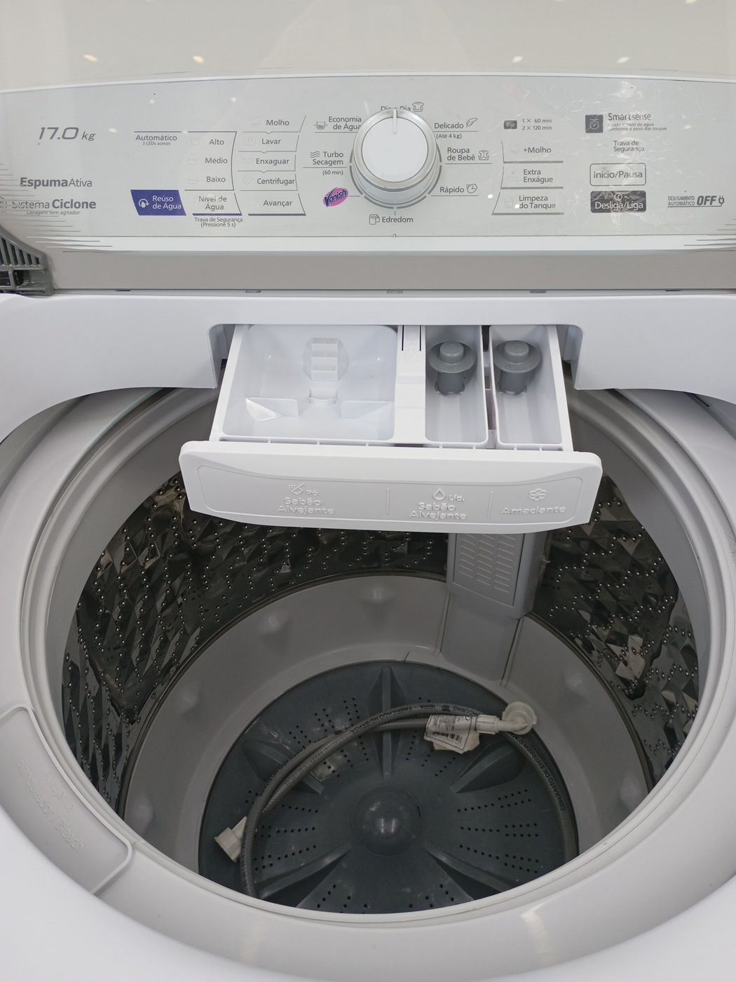 LAVADORA PANASONIC LAVAGEM INTELIGENTE 17KG -