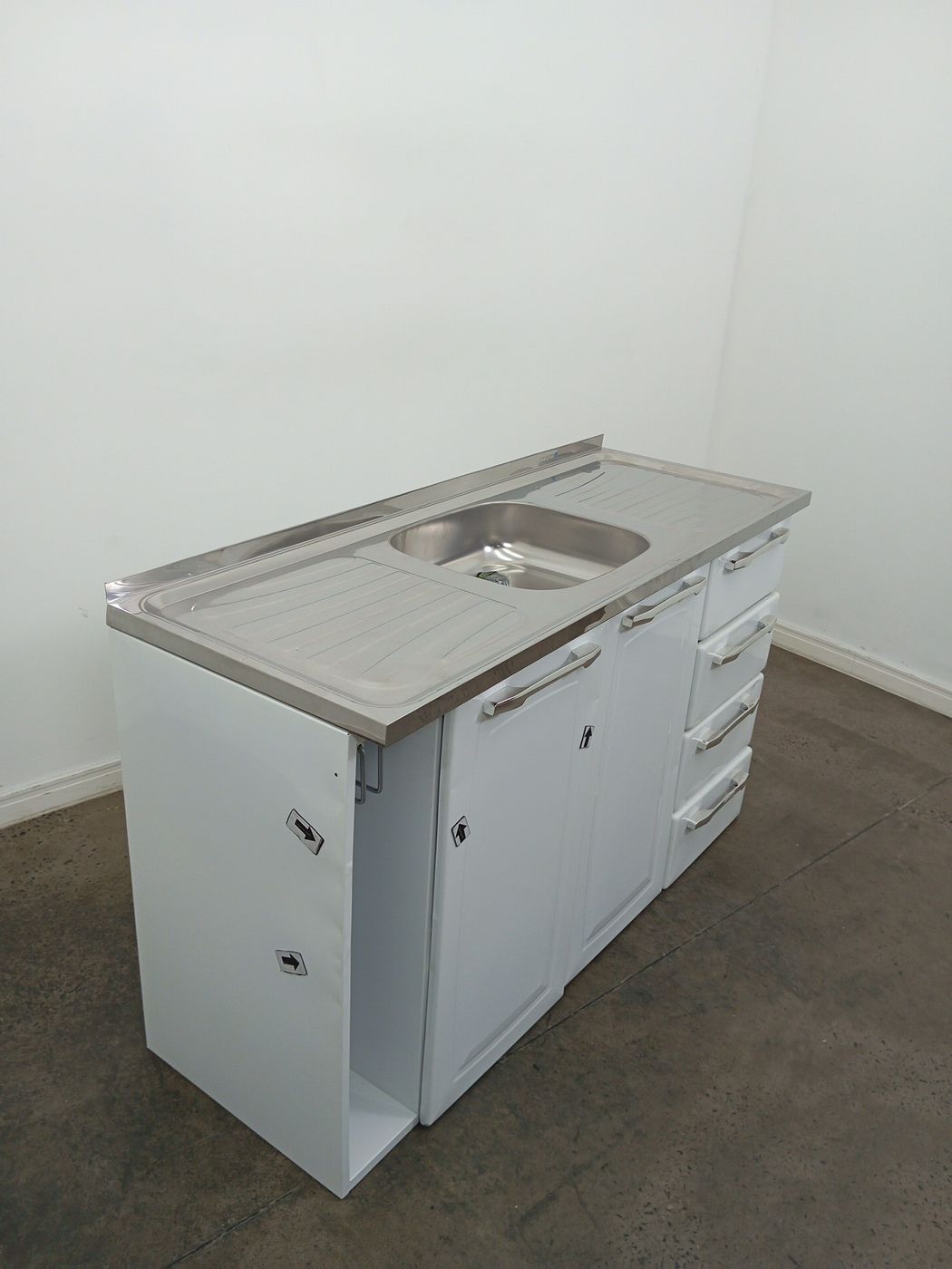 BALCAO ITATIAIA DIAMENTE 2 PORTAS 4 GAVETAS E