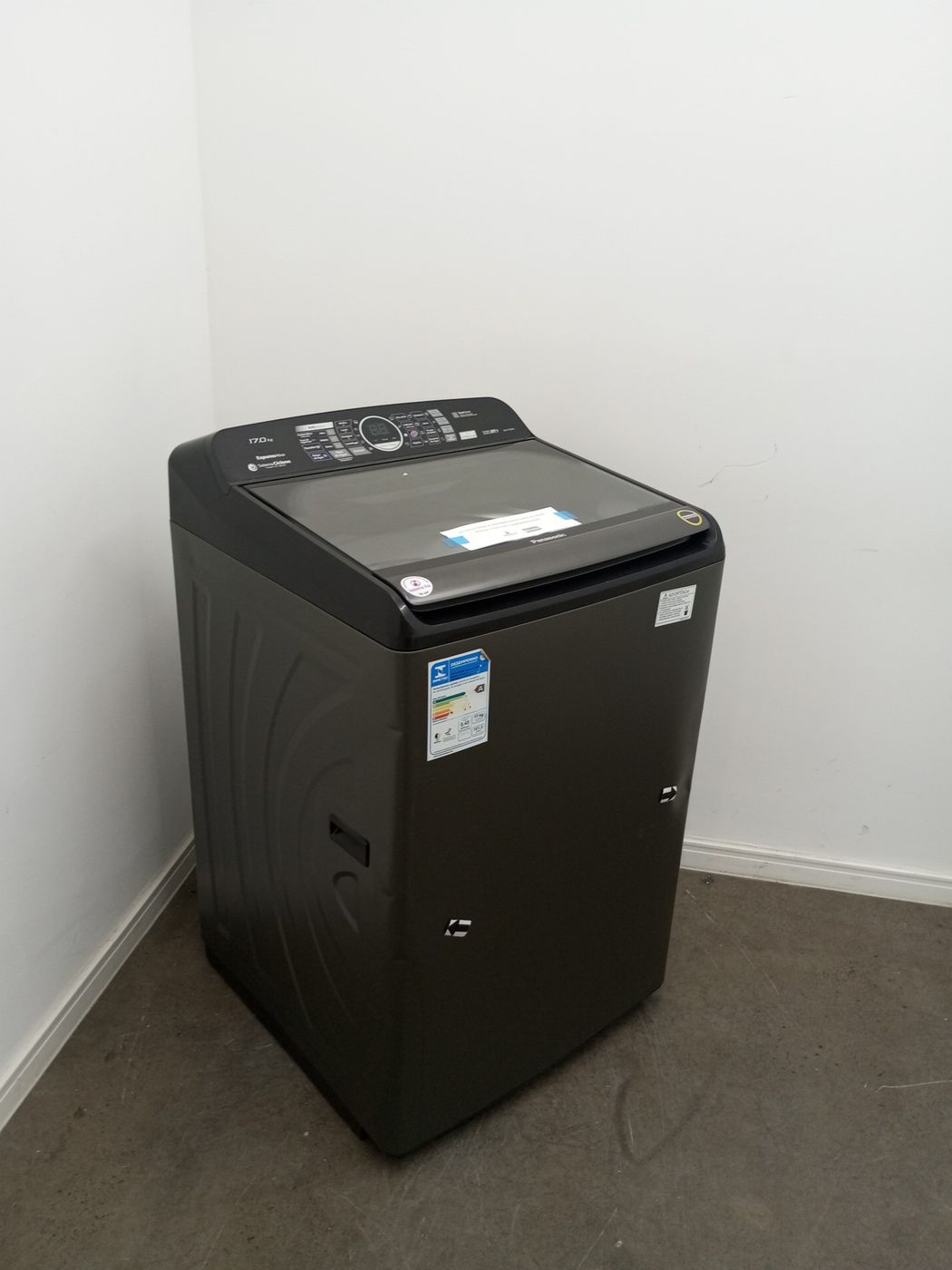 LAVADORA PANASONIC 17KG C/ PAINEL DIGITAL E P