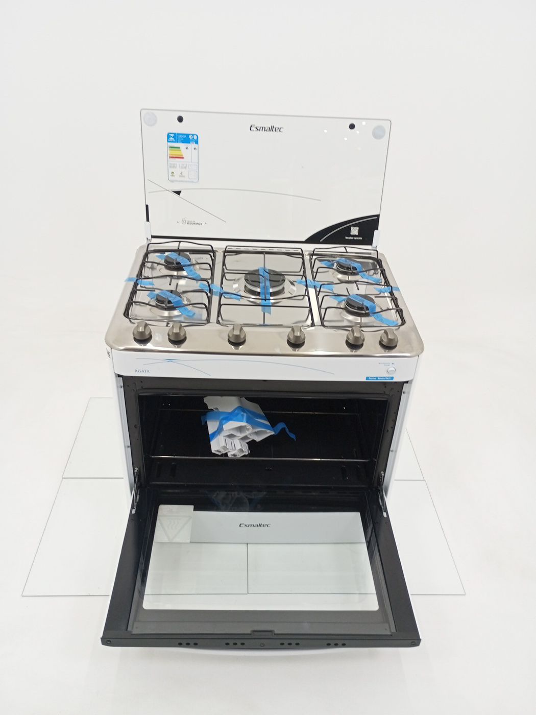FOGAO ESMALTEC AGATA A GAS C/ ACENDIMENTO AUT