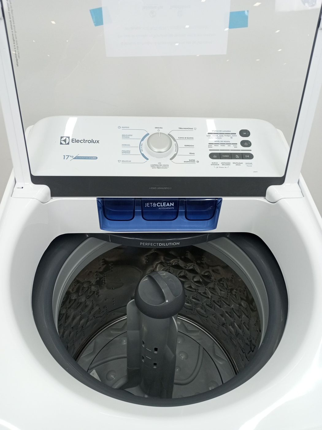 LAVADORA ELECTROLUX LED17 ROUPAS TOP LOAD 17K
