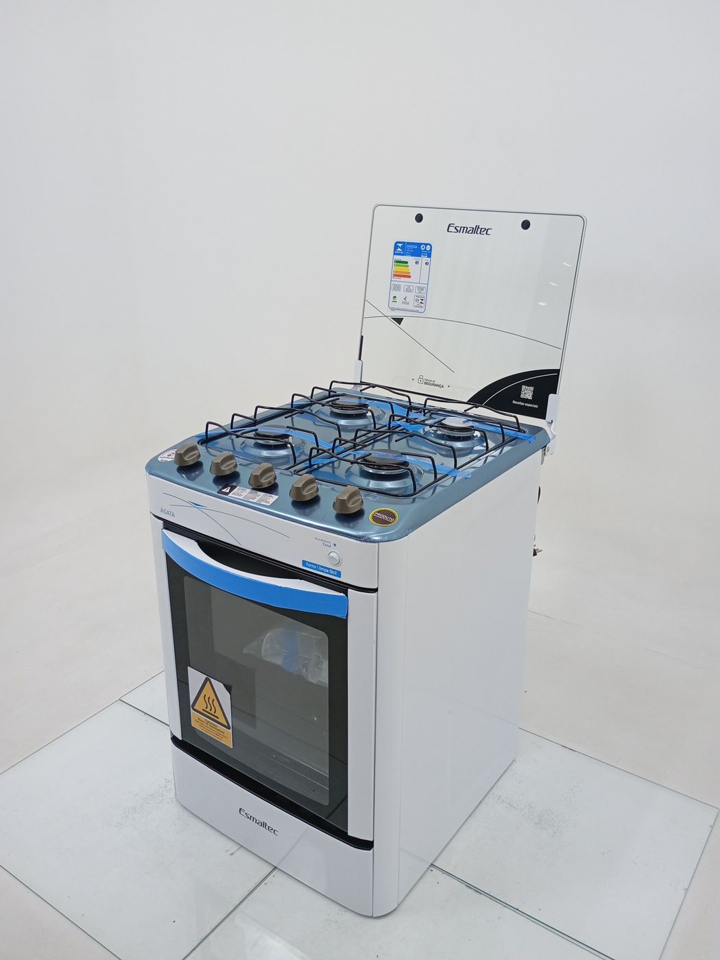 FOGAO ESMALTEC AGATA A GAS C/ ACENDIMENTO AUT