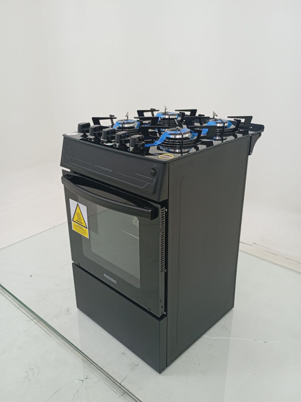 FOGAO ITATIAIA ELECTRA GLASS PLUS 4Q PTO - PR