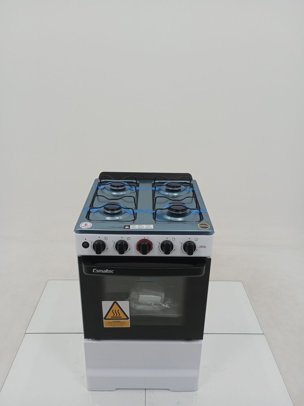 FOGAO ESMALTEC F4IAB 4 BOCAS COM ACENDIMENTO 