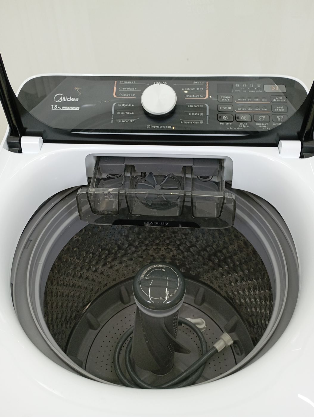 LAVADORA MIDEA MA512W 13KG WAVE AGITADOR - BR