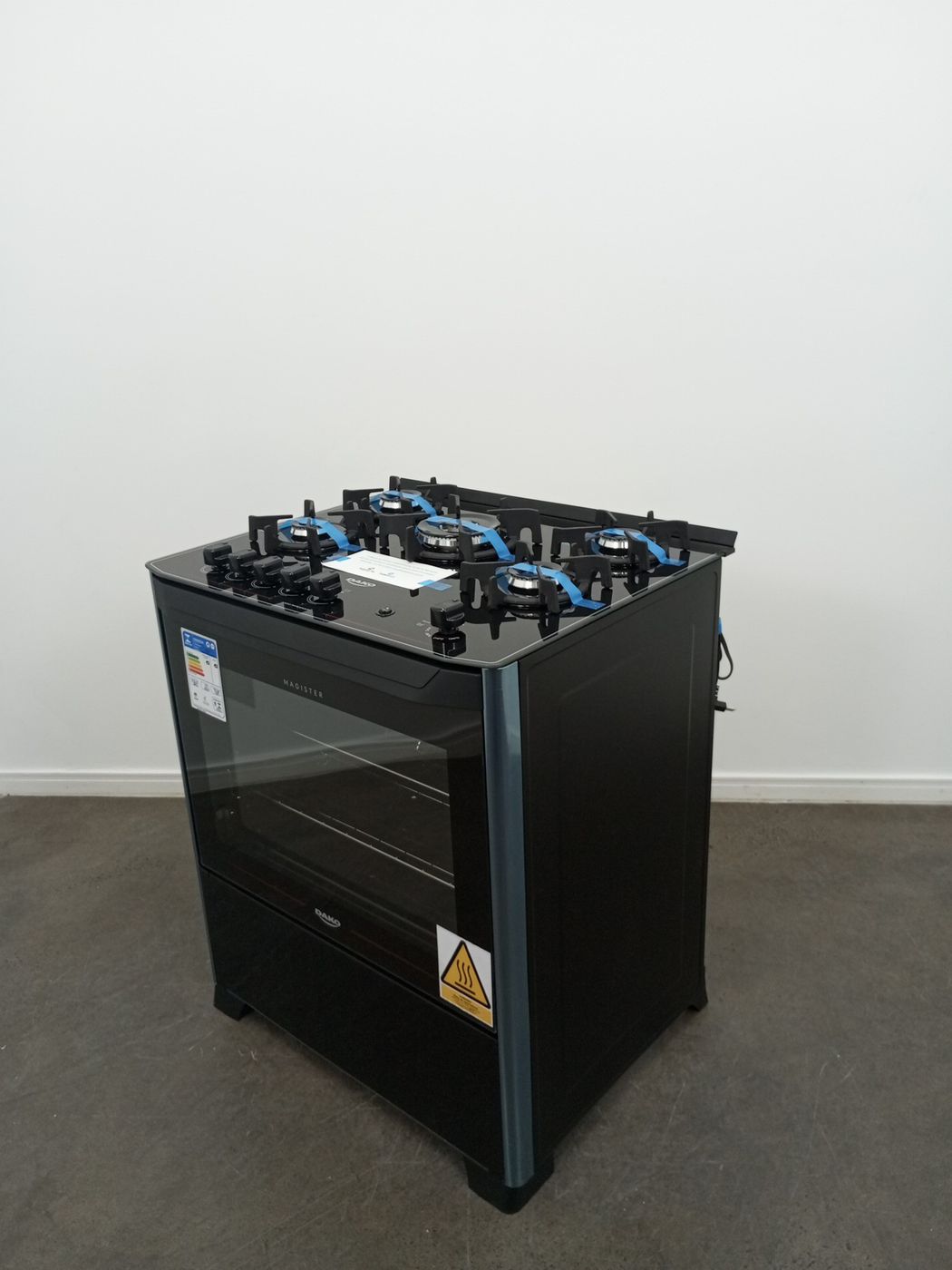 FOGAO DAKO 5 BOCAS MESA DE VIDRO MAGISTER - P