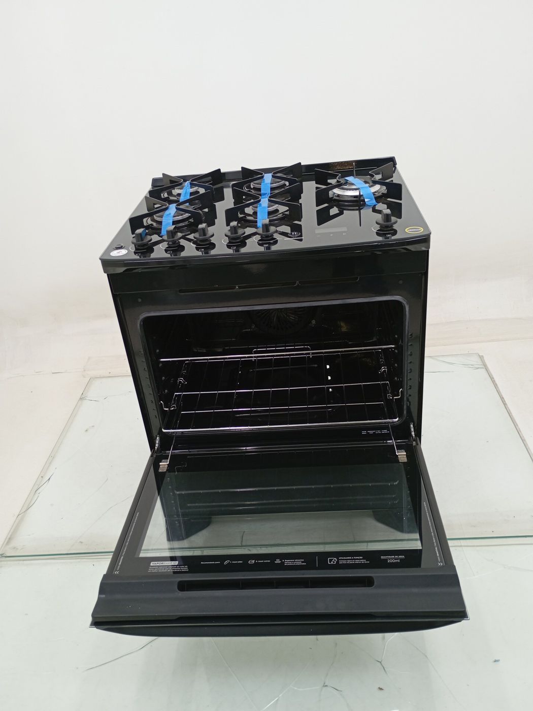 FOGAO ELECTROLUX FE5CP 5 BOCAS MESA DE VIDRO 