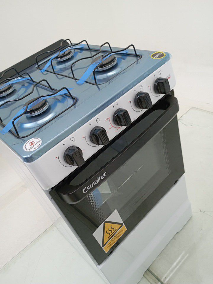 FOGAO ESMALTEC 4120 4 BOCAS IDEAL POP ACENDIM
