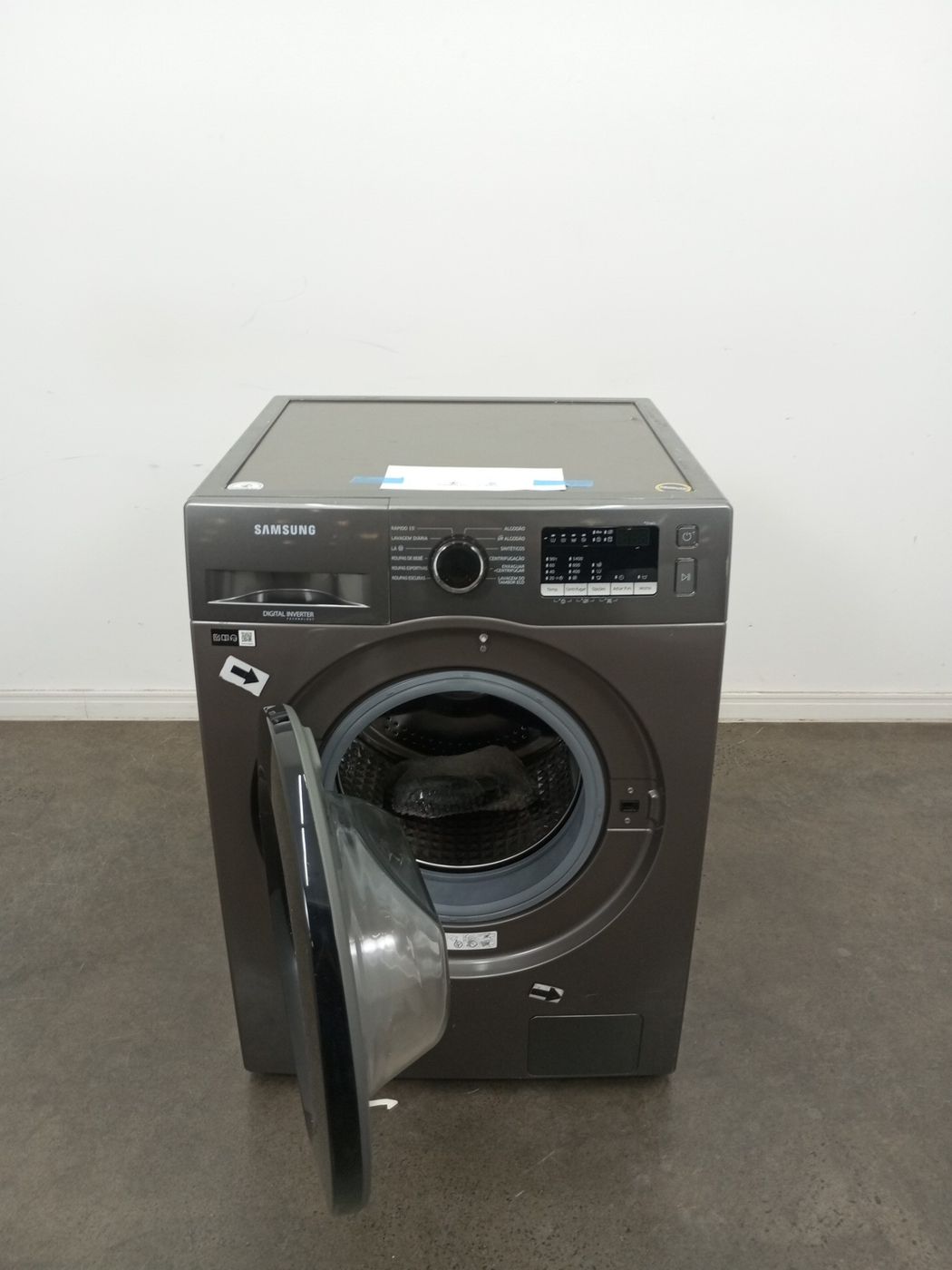 LAVADORA SAMSUNG WW11J4473PX 11KG - INOX