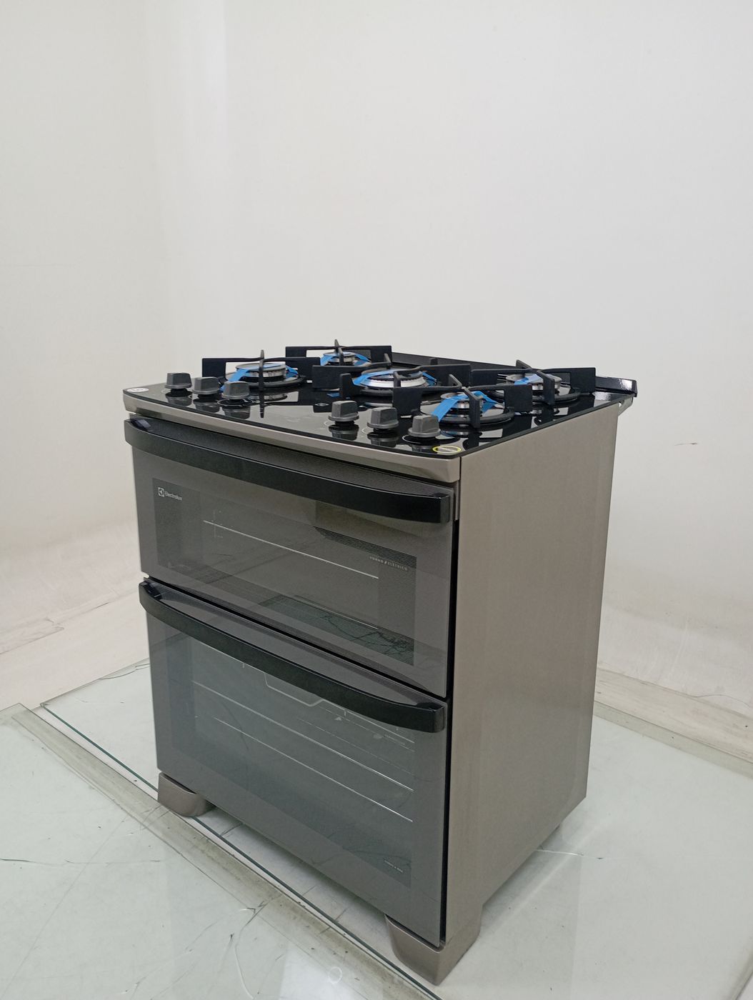 FOGAO ELECTROLUX FE5AD 5 BOCAS MESA DE VIDRO 