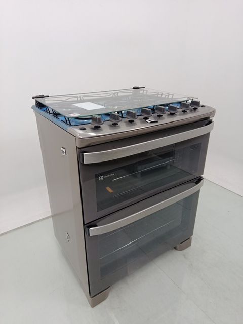 FOGAO ELECTROLUX FE5DC 5 BOCAS DUPLO FORNO PE