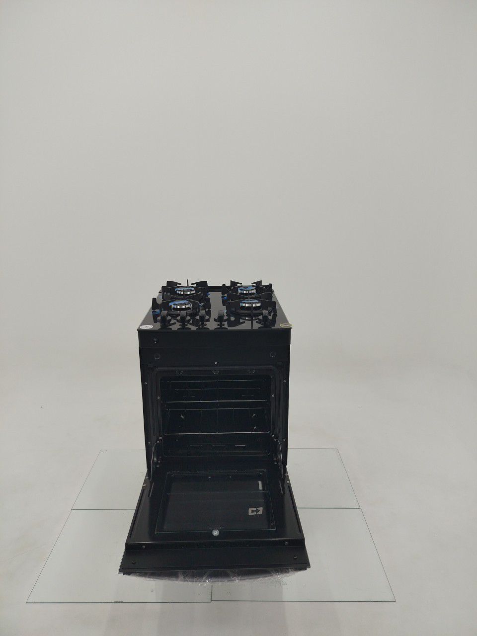 FOGAO ATLAS 4 BOCAS COM MESA DE VIDRO AGILE U