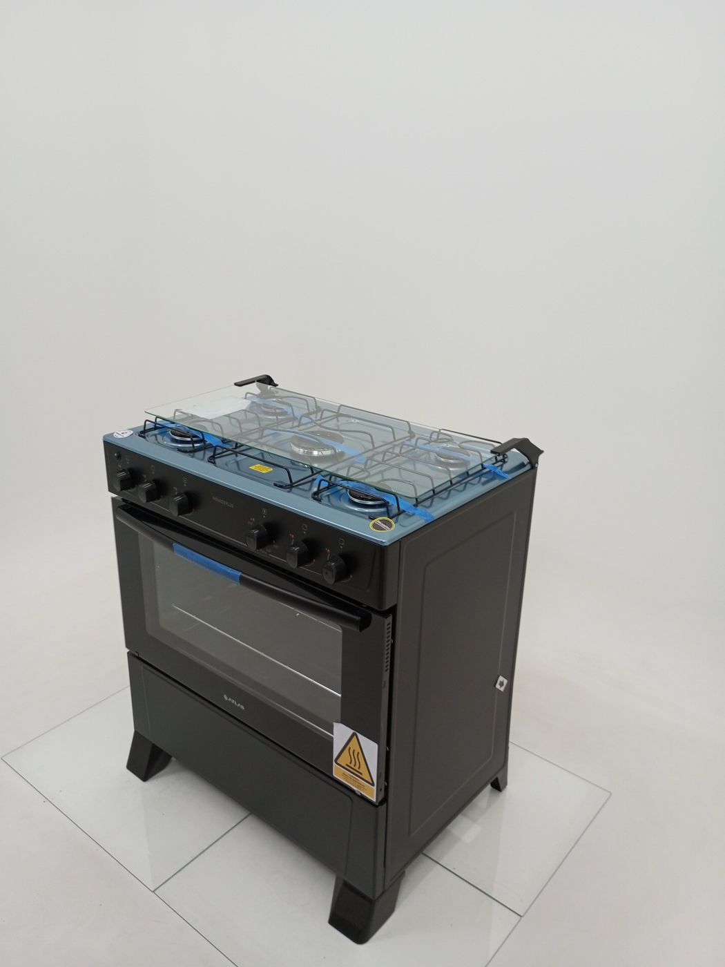 FOGAO ATLAS 5 BOCAS MESA DE ACENDIMENTO AUTOM