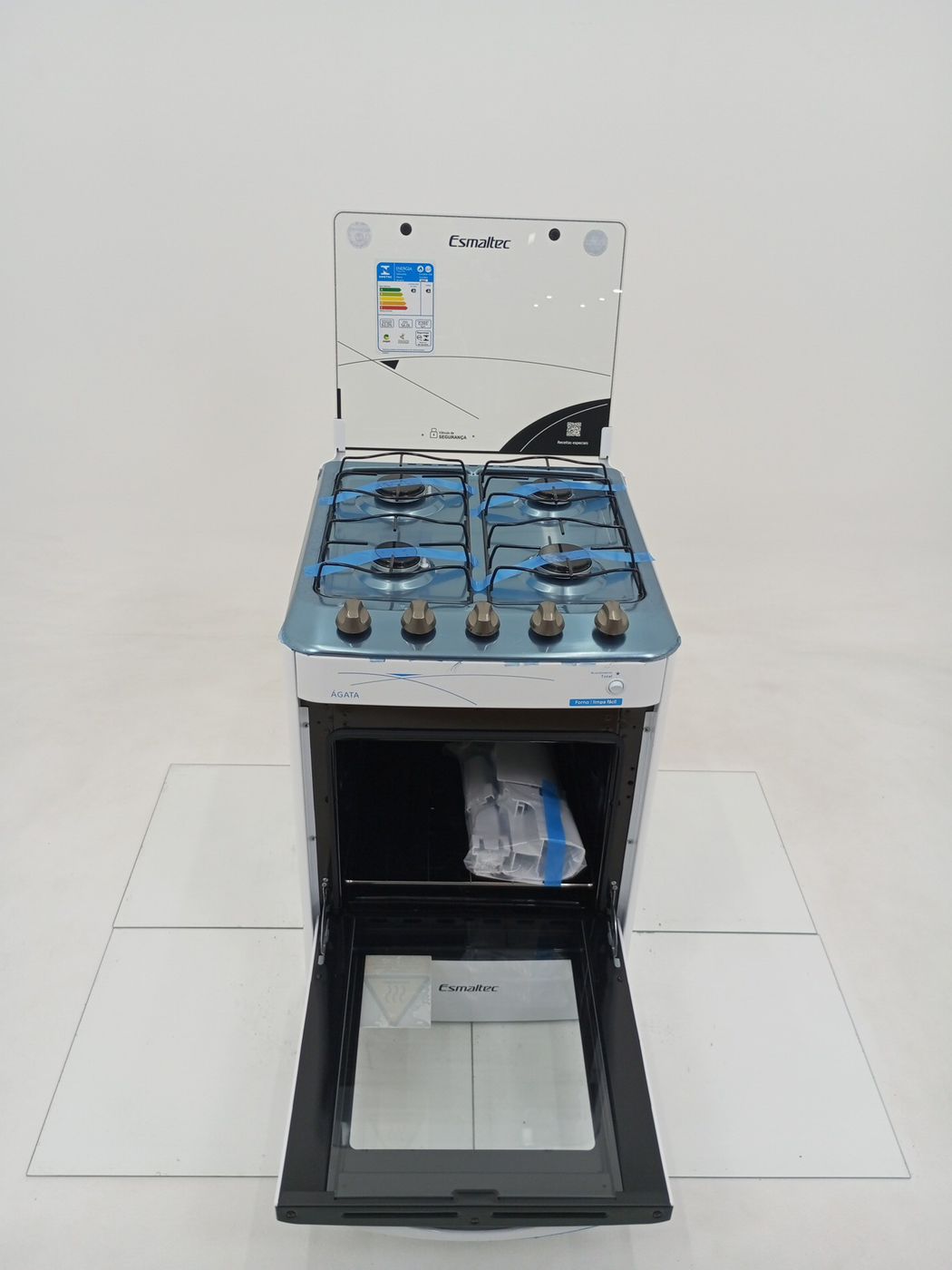 FOGAO ESMALTEC AGATA A GAS C/ ACENDIMENTO AUT