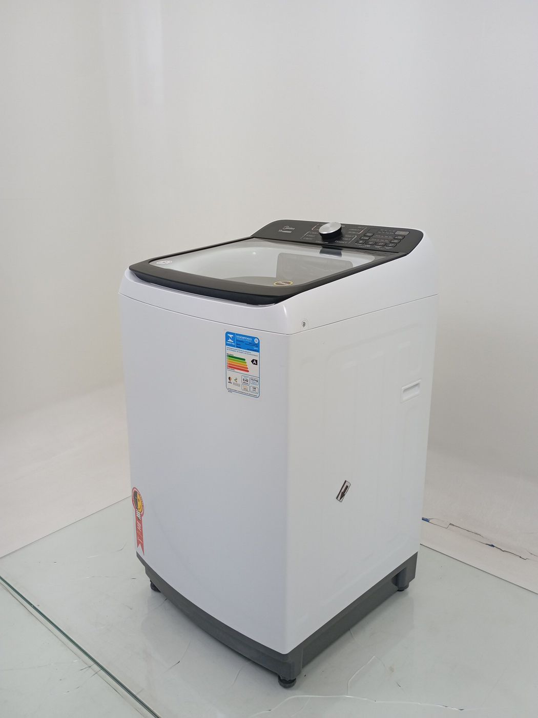 LAVADORA MIDEA LAVADORA TOP LOAD 15KG - BRANC