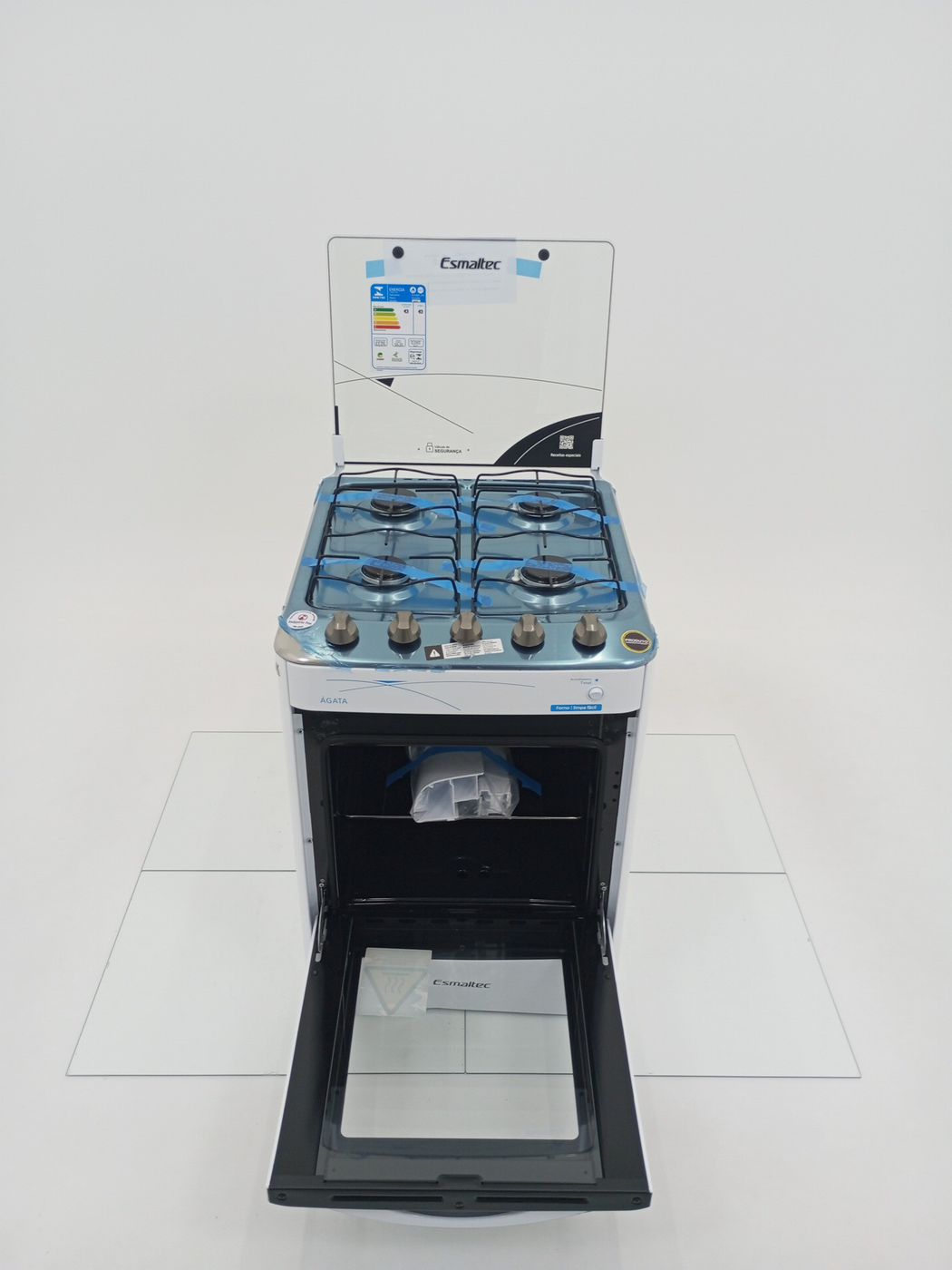 FOGAO ESMALTEC AGATA A GAS C/ ACENDIMENTO AUT
