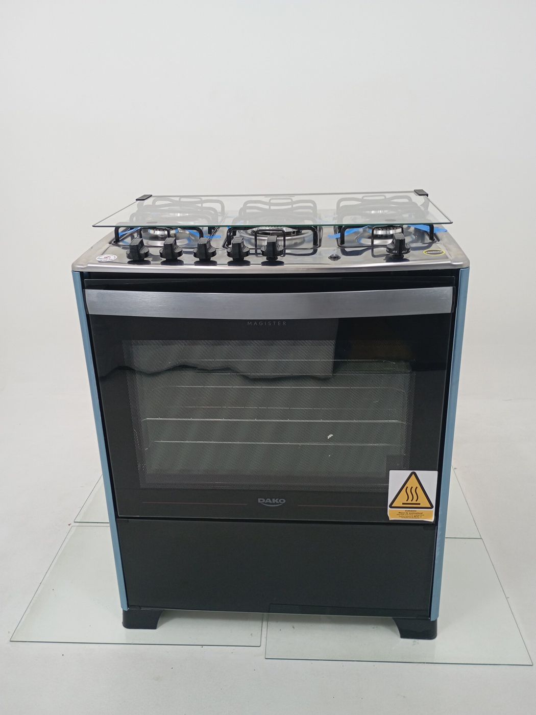 FOGAO DAKO MAGISTER 5 BOCAS - INOX