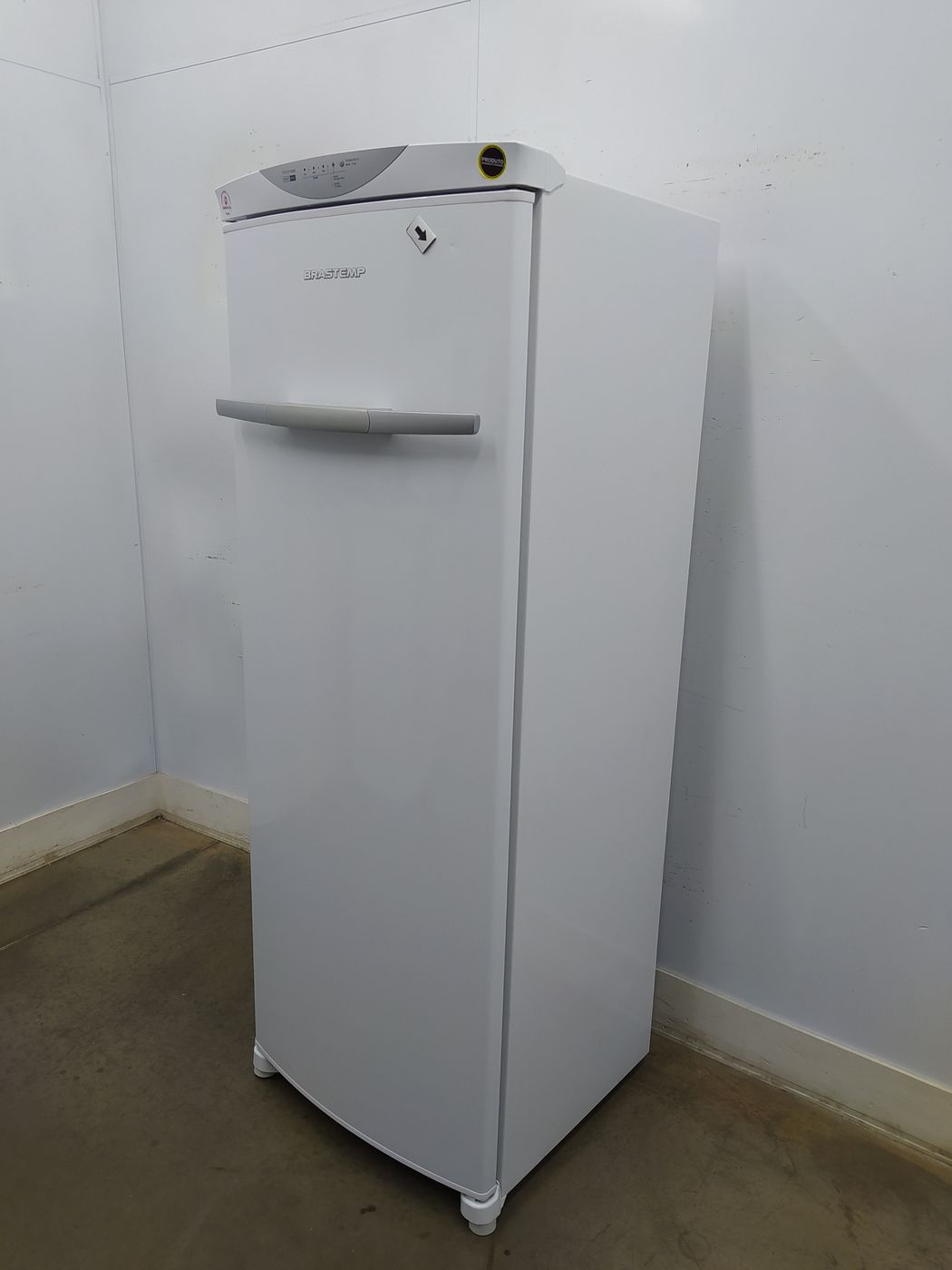 Freezer Brastemp 228l Vertical Flex Frost Free 1 Porta Branco TudoBônus