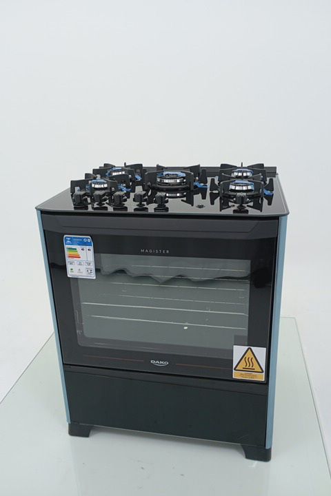 FOGAO DAKO 5 BOCAS MESA DE VIDRO MAGISTER - P